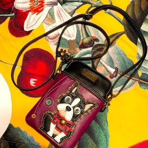 Chala cellphone purse Boston terrier